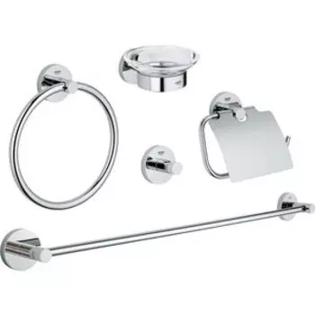 Набор аксессуаров Grohe Essentials 5 предметов (40344001)