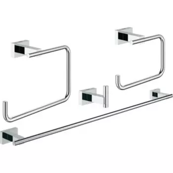 Набор аксессуаров Grohe Essentials Cube 4 предмета (40778001)