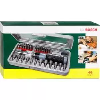 Набор бит и головок Bosch 46шт (2.607.019.504)
