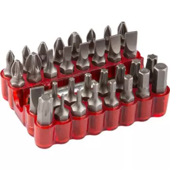 Набор бит Зубр с магнитным адаптером 33 предмета (26045-H33)