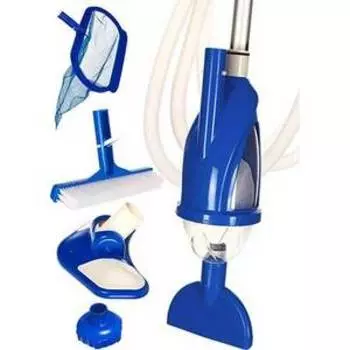 Набор для чистки бассейна Intex 28003 (ручка 279 см, сачок, пылесос, щетка, шланг)