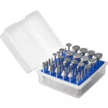 Набор насадок для гравера Зубр Профессионал хвостовик 3 мм 50 предметов (33383-H50)