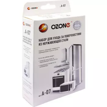Набор Ozone для ухода за поверхностями из нержавеющей стали (A-07)