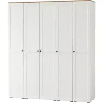 Набор шкафов Моби Остин 03, цвет белый шагрень/дуб крафт золотой (1027998)