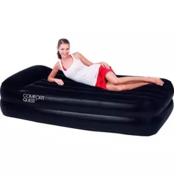 Надувная кровать Bestway Premium Plus Air Bed (Single) 97х191х46см с подголовником, встр.насос 220В, 67401 BW
