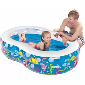 Надувной бассейн Jilong FIGURE-8, 175х109х46см, возраст 6+ лет
