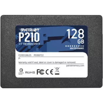 Накопитель PATRIOT SATA III 128Gb P210S128G25 P210 2.5'' (P210S128G25)
