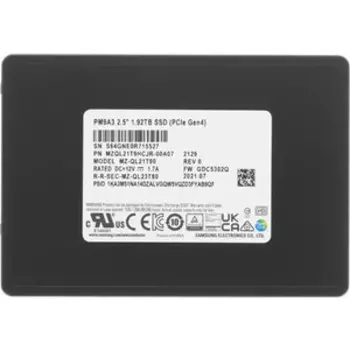 Накопитель Samsung SSD PM9A3 1920Gb U.2 PCI-E 4.0 (MZQL21T9HCJR-00A07)