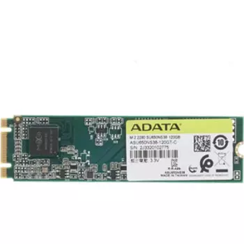 Накопитель SSD A-DATA SATA III 120Gb ASU650NS38-120GT-C Ultimate SU650 M.2 2280