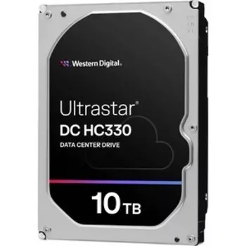Накопитель Western Digital (WD) HDD 10Tb Ultrastar DC HC330, 3.5'', 7.2K, 256Mb, 512e, SATA3 (WUS721010ALE6L4/0B42266)