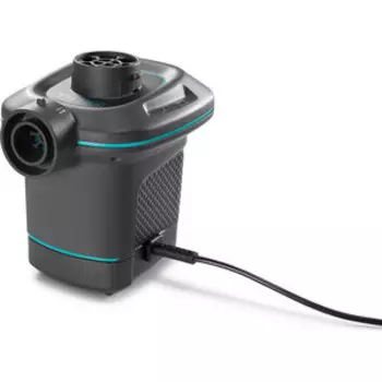 Насос электрический Intex 66640 Quick-Fill (220В от бытовой сети) 3 насадки в комплекте