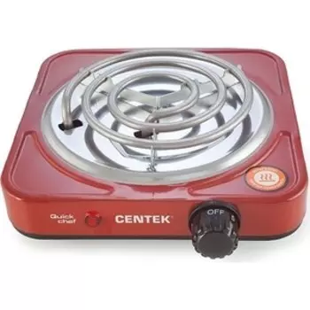 Настольная плита Centek CT-1508 красный