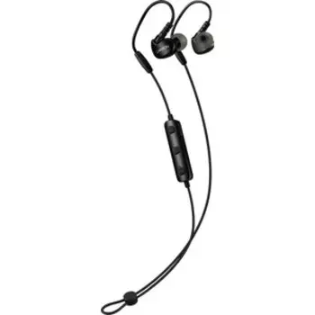 Наушники Canyon BTH-1 Bluetooth sport earphones with microphone, cable length 0.3m, 18*25*22mm, 0.028kg, Black (CNS-SBTHS1B)