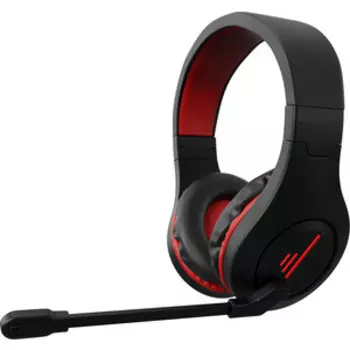 Наушники с микрофоном Oklick GMNG HS-L325G черный/красный 2.2м мониторные оголовье (1533553) (1533553)