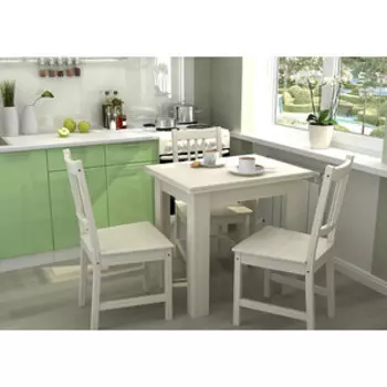 Ника Стол кухонный раскладной (дуб белфорд)