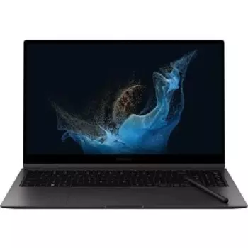 Ноутбук Samsung Galaxy Book 2 Pro 360 NP950 i7 1260P 16Gb SSD512Gb Iris Xe 15.6'' AMOLED Touch 1920x1080 Windows 11 Home grey (NP950QED-KA1IN)