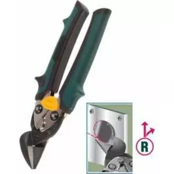 Ножницы по металлу Kraftool 180мм правые Cr-Mo ''Uni-Kraft'' (2326-R)