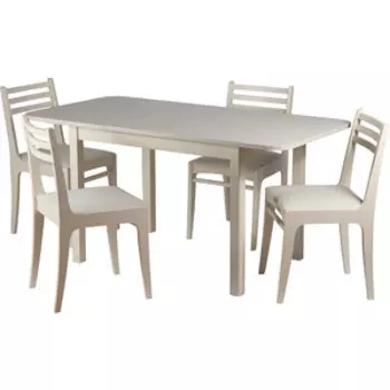 Обеденная группа Чепецкая МФ Грис II слоновая кость/Валенсия