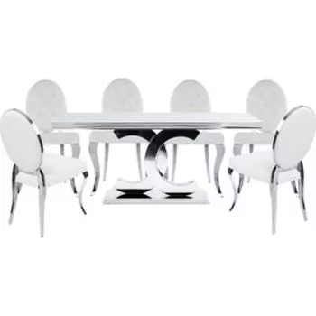 Обеденная группа Woodville Салмон white (599464)