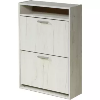 Обувница Вентал Арт К-2 дуб крафт белый