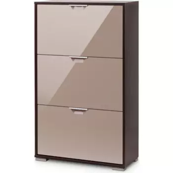 Обувница Вентал Арт Nova-3 (Фасады МДФ) венге/мокко