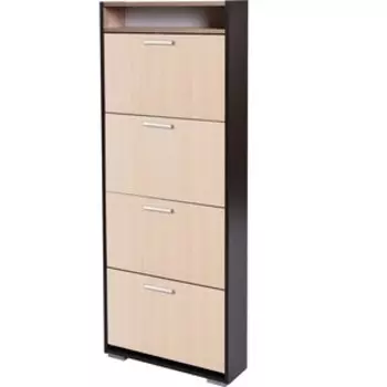 Обувница Вентал Арт УК-4 венге/беленый дуб