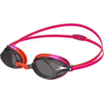 Очки для плававния детские Speedo Vengeance Jr, арт. 8-11323G800, дымчатые линзы, оранжево-розовая оправа