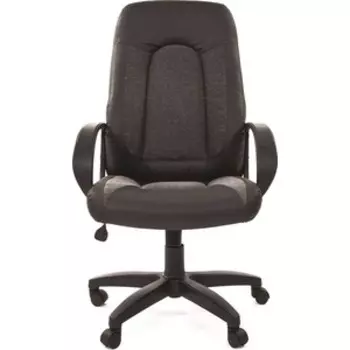 Офисное кресло Chairman 429 экопремиум черный+ткань 20-23 серая