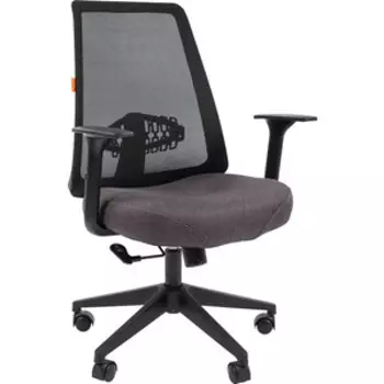 Офисное кресло Chairman 535 Россия LT ткань черный/серый (00-07131869)