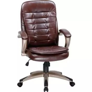 Офисное кресло для персонала Dobrin DONALD LMR-106B коричневый