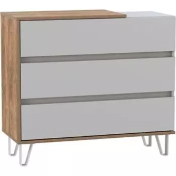 ОЛМЕКО Комод 58.04 ''Гавана'' Кейптаун / Серый