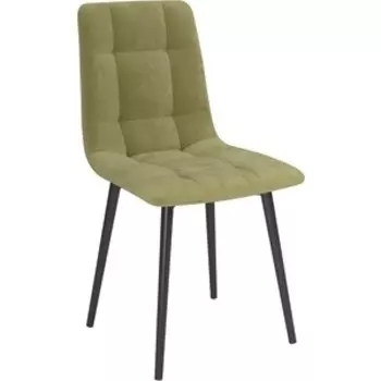 ОЛМЕКО Стул ''Белла'' /(велюр тенерифе нефрит/ металл черный)