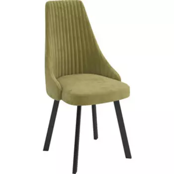 ОЛМЕКО Стул ''Лион'' /(велюр тенерифе нефрит / металл черный)