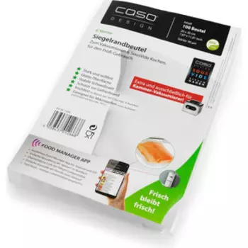 Пакеты для камерного вакуумного упаковщика Caso 3 Sterne 20*30, 90мкм, 100шт