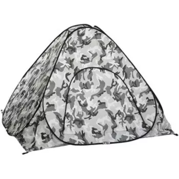 Палатка для зимней рыбалки Premier Fishing автомат 1,8*1,8 КМФ дно на молнии (PR-D-TNC-036-1.8)