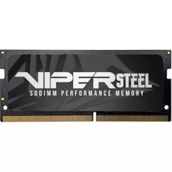 Память DDR4 PATRIOT 16Gb 2666MHz PVS416G266C8S Viper Steel RTL PC4-21300 CL18 SO-DIMM 260-pin 1.2В (PVS416G266C8S)