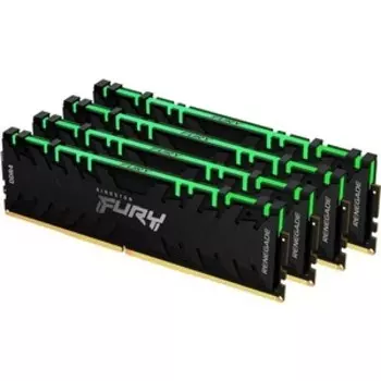 Память Kingston DDR4 4x8Gb 3200MHz KF432C16RBAK4/32 Fury Renegade RGB RTL (KF432C16RBAK4/32)