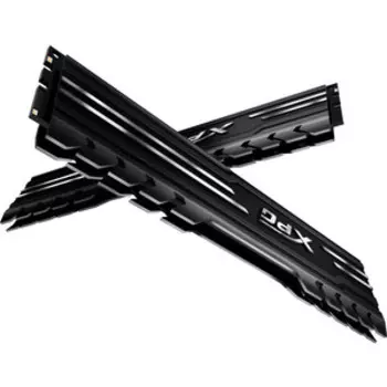 Память оперативная ADATA 16GB DDR4 UDIMM, XPG GAMMIX D10, 3600MHz CL18-22-22, 1.35V, Черный Радиатор AX4U360016G18I-SB10