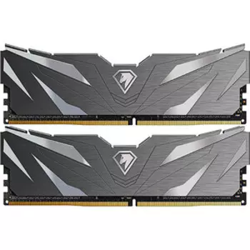 Память оперативная NeTac Shadow II DDR4-3600 16GB (8GB x 2) C18 Black, 18-22-22-42, 1.35V, XMP, Радиатор