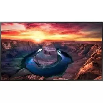 Панель Samsung 75'' QM75B черный E-LED BLU LED 8ms 16:9 HDMI M/M матовая 500cd 178гр/178гр 3840x2160 4K USB 38.3кг