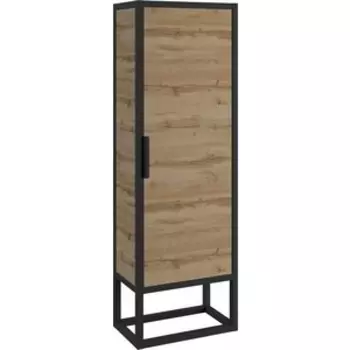 Пенал 1Marka Grunge Loft 35х90 правый, дуб вотан (Ц0000007988)