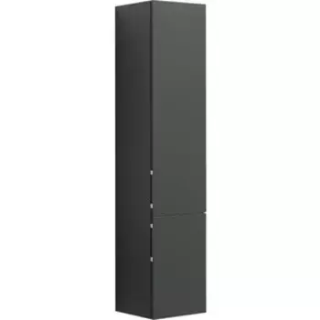 Пенал Aquanet Алвита 35 правый, серый антрацит (240197)