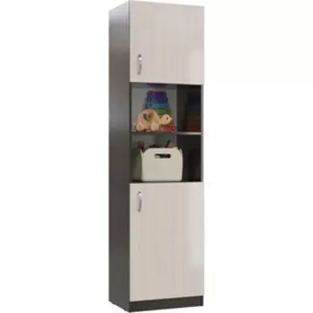 Пенал Мэри МК-2 дуб молочный/дуб венге