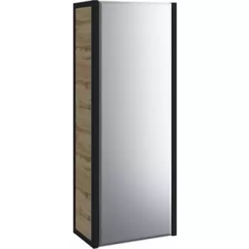 Пенал зеркальный 1Marka Grunge Loft 35х90 правый, дуб вотан (Ц0000007986)