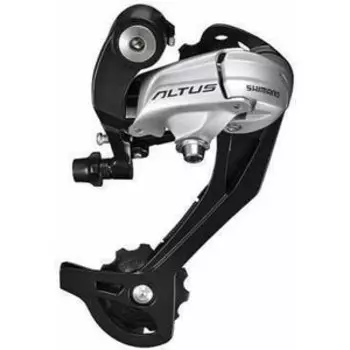 Переключатель скоростей Shimano задний Altus, M370, SGS, 9 ск., цв. серебристый