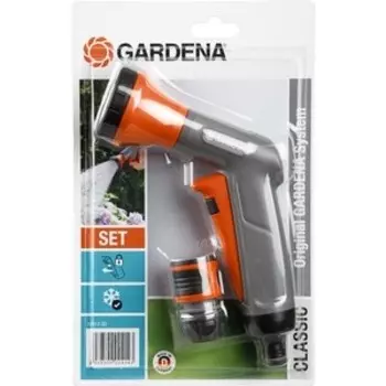 Пистолет-распылитель для полива Gardena Classic, коннектор с автостопом (18312-33.000.00)
