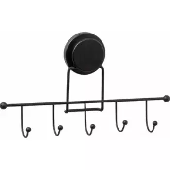 Планка Fixsen Magic Black 5 крючков, черная (FX-45005-5)