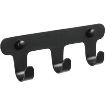 Планка Fixsen Practica 3 крючка, черная (FX-805B-3)