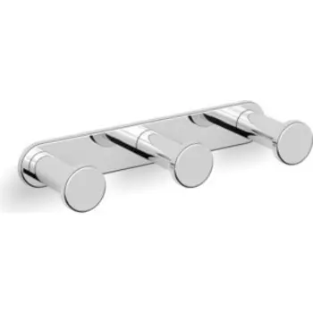 Планка с 3 крючками Langberger хром (28033A)