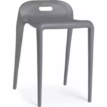 Пластиковый стул Woodville Беон серый (578408)